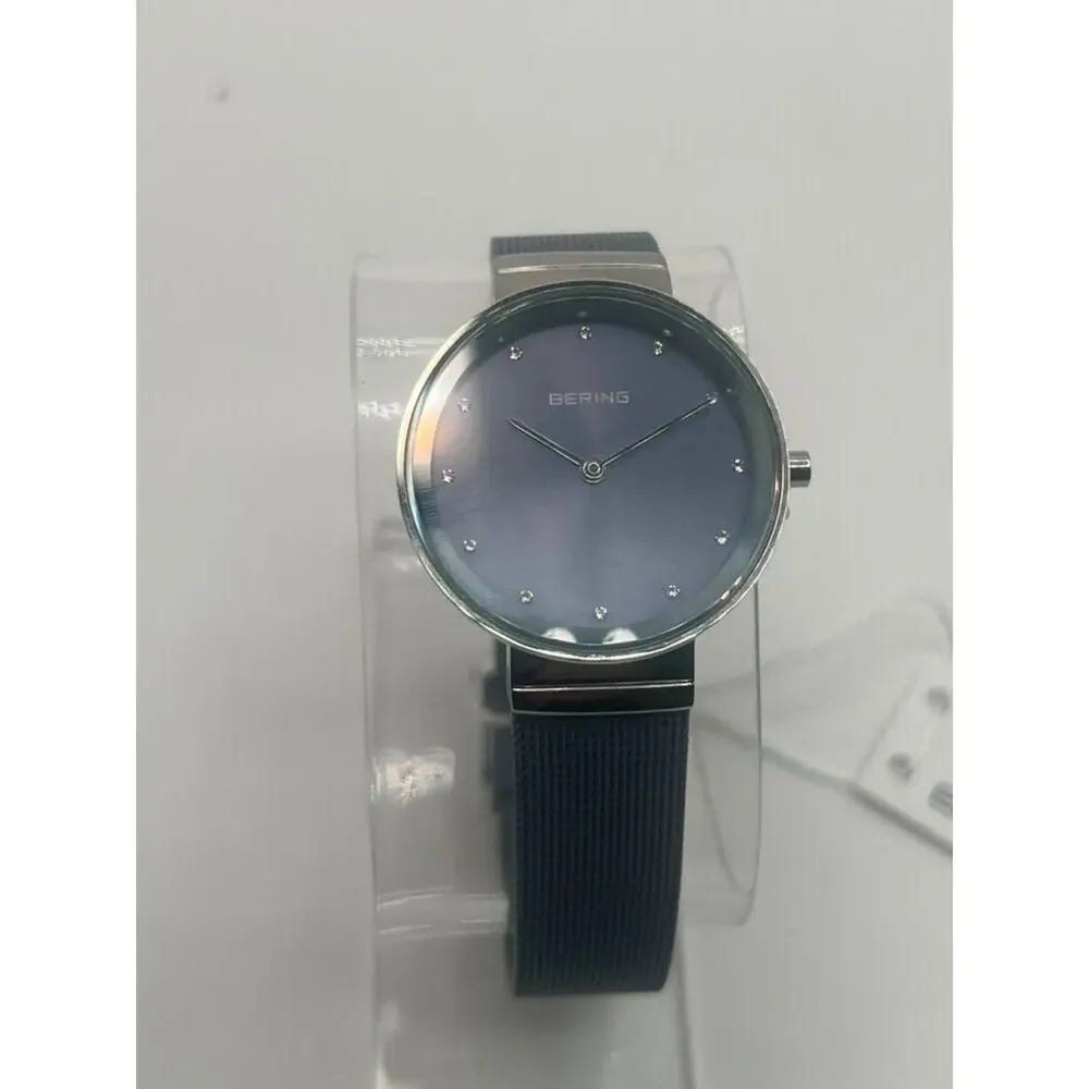 BERING Classic 10131-909 Women's 31mm Lavender Dial Quartz Watch New Damaged Box